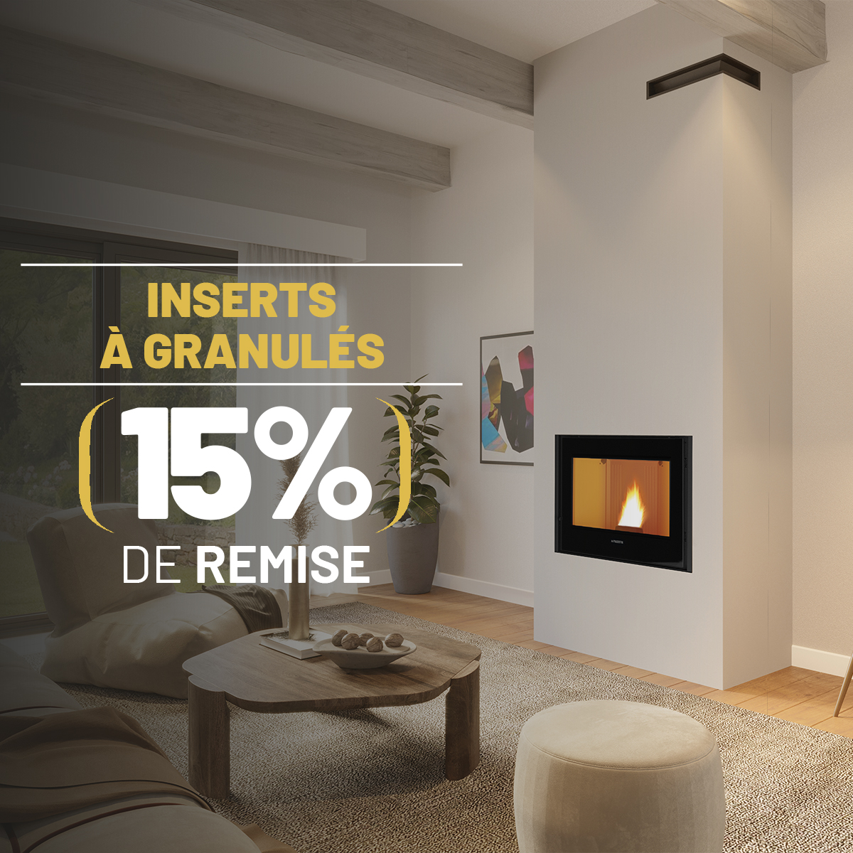 Inserts à granulés